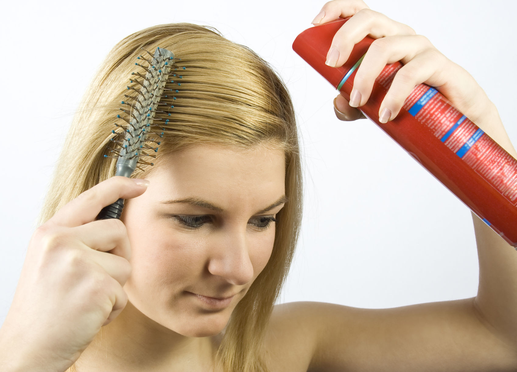 DON'T use hairspray